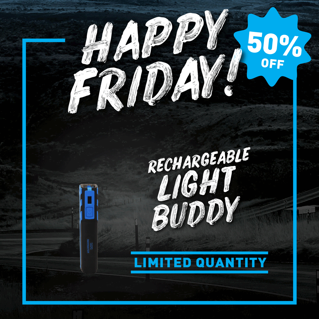 HAPPY FRIDAY - RECHARGEABLE LIGHT BUDDY