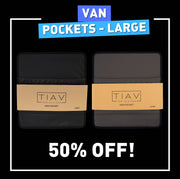 TIAV VAN POCKET BLACK - LARGE