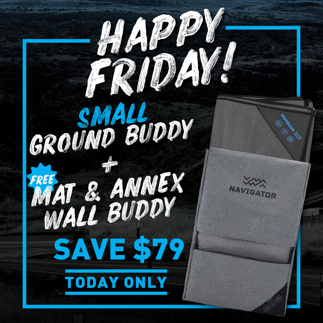 Small Ground Buddy + Free Mat and Annex Wall Buddy