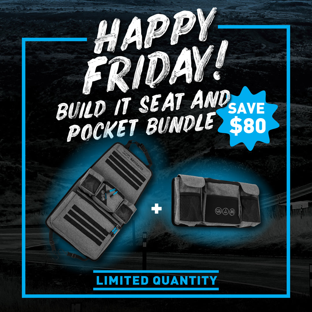 BUILD IT - Seat Buddy + BUILD IT - Pocket Buddy Bundle