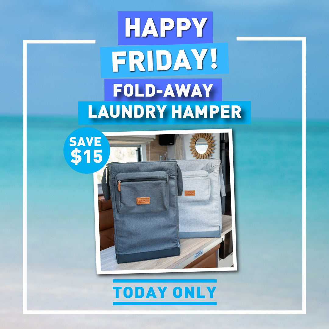 HAPPY FRIDAY - TIAV Fold-Away Laundry Hamper