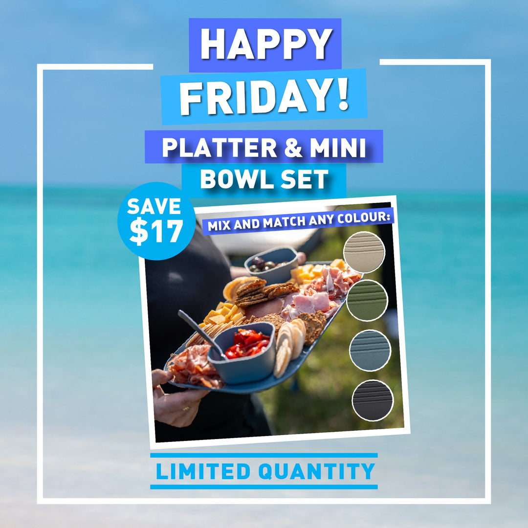 Platter Set + Mini Bowl Set Bundle