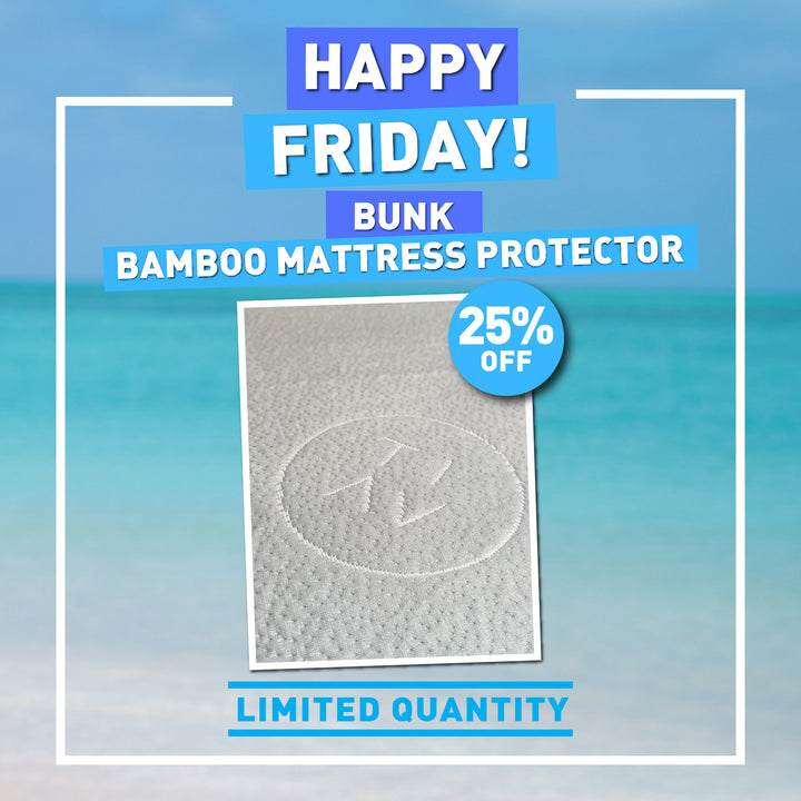 TIAV BAMBOO MATTRESS PROTECTOR - BUNK