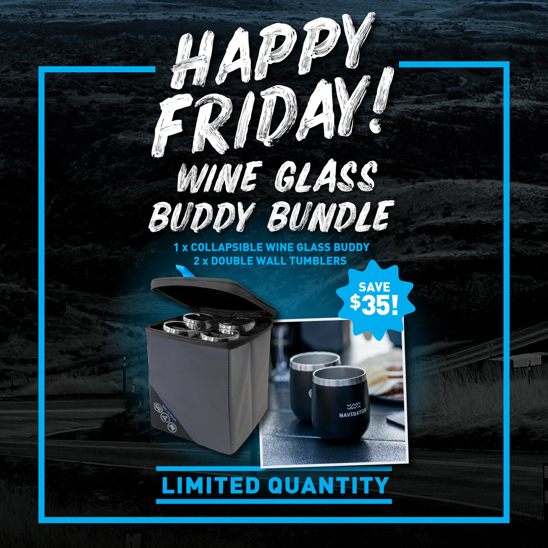 Happy Friday - Wine Glass Buddy Bundle