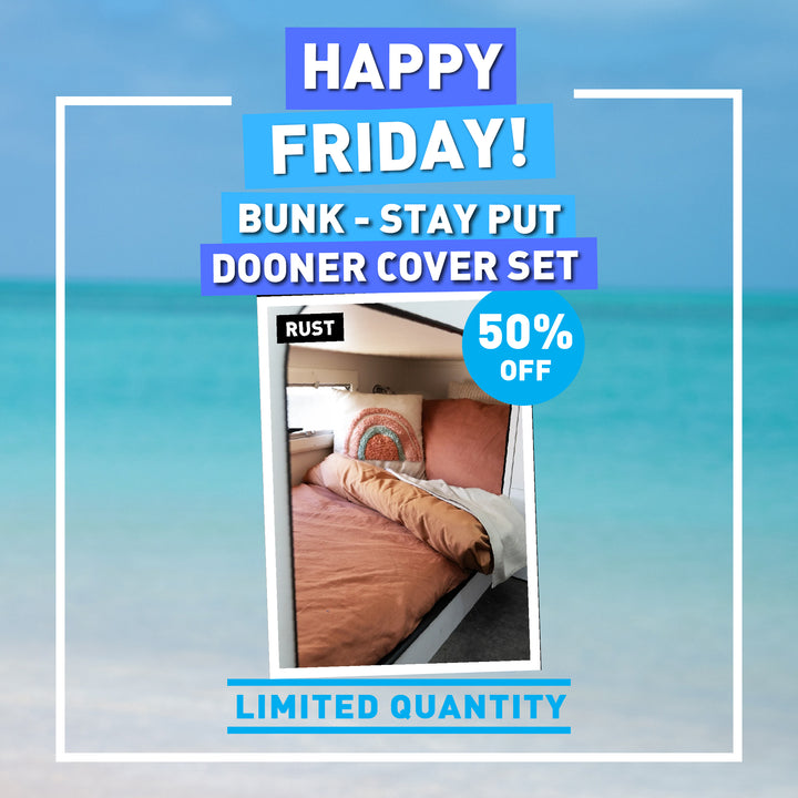 TIAV STAY PUT DOONA COVER SET - BUNK (NO DOONA)