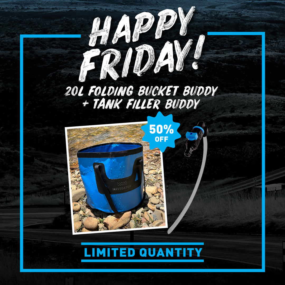Folding Bucket Buddy + Tank Filler Buddy