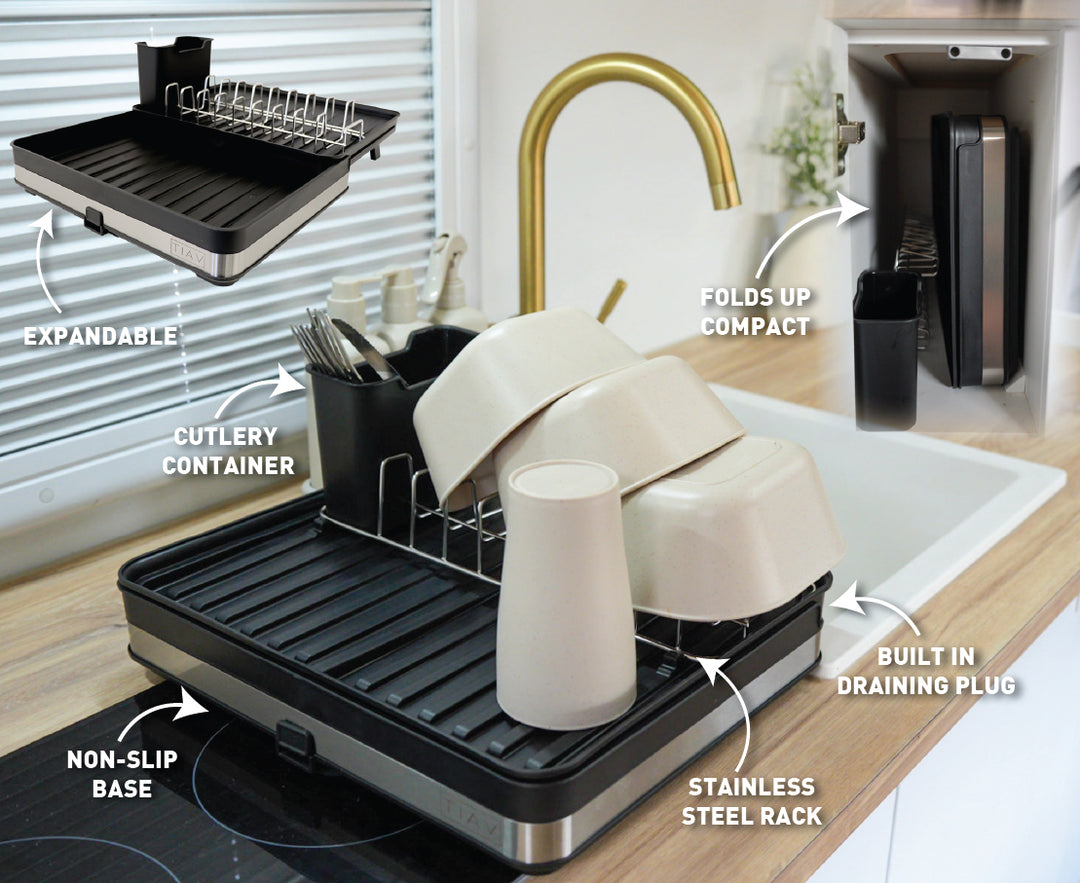TIAV EXPANDABLE DISH RACK