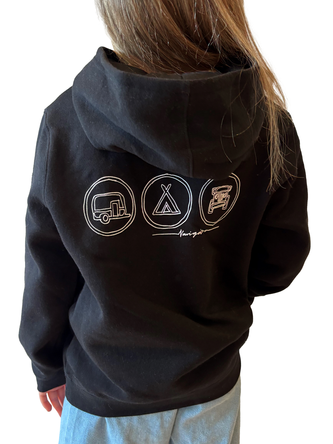 KIDS ICON HOODY - BLACK