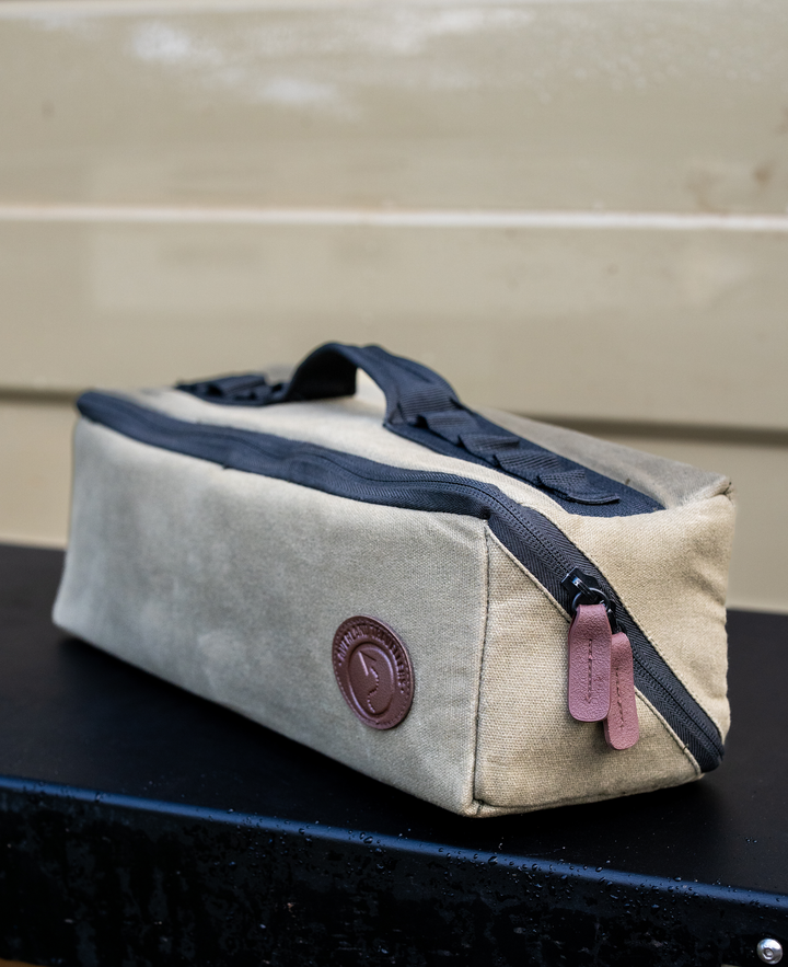 Vintage Canvas Storage Cube