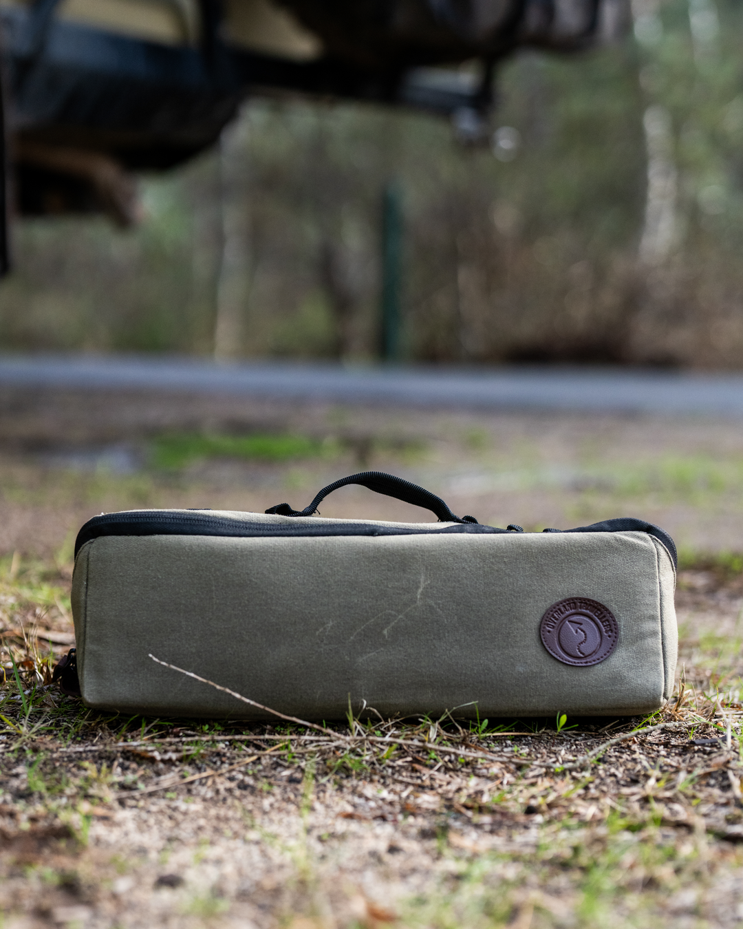 Vintage Canvas Storage Cube