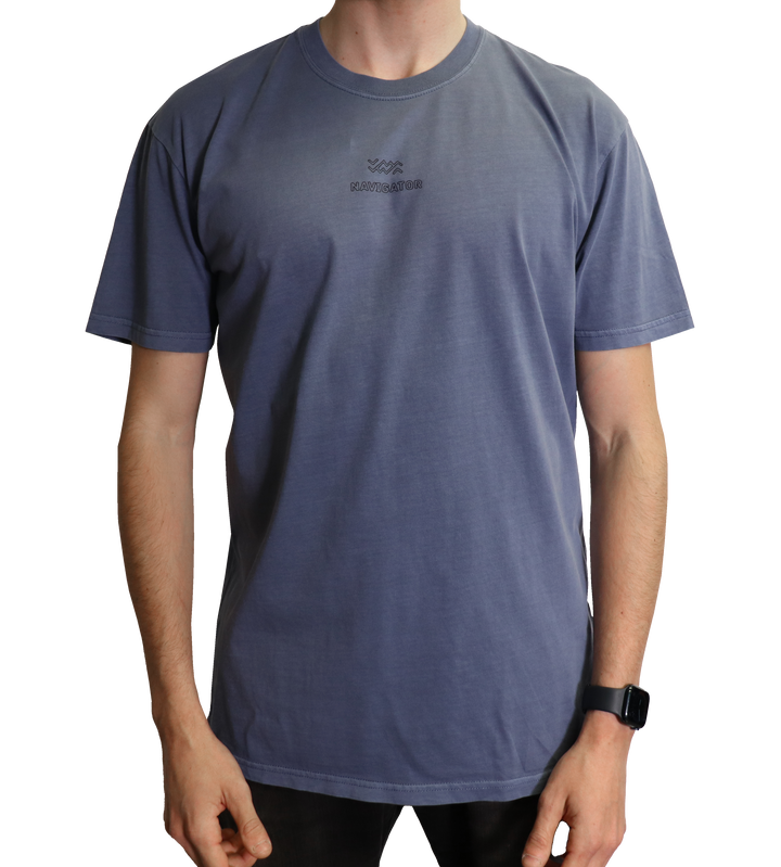MENS ICON TEE - FADED BLUE