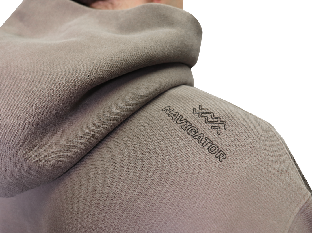 MENS ICON HOODY - TAUPE