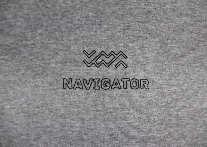 BABY ONESIE - GREY MARLE