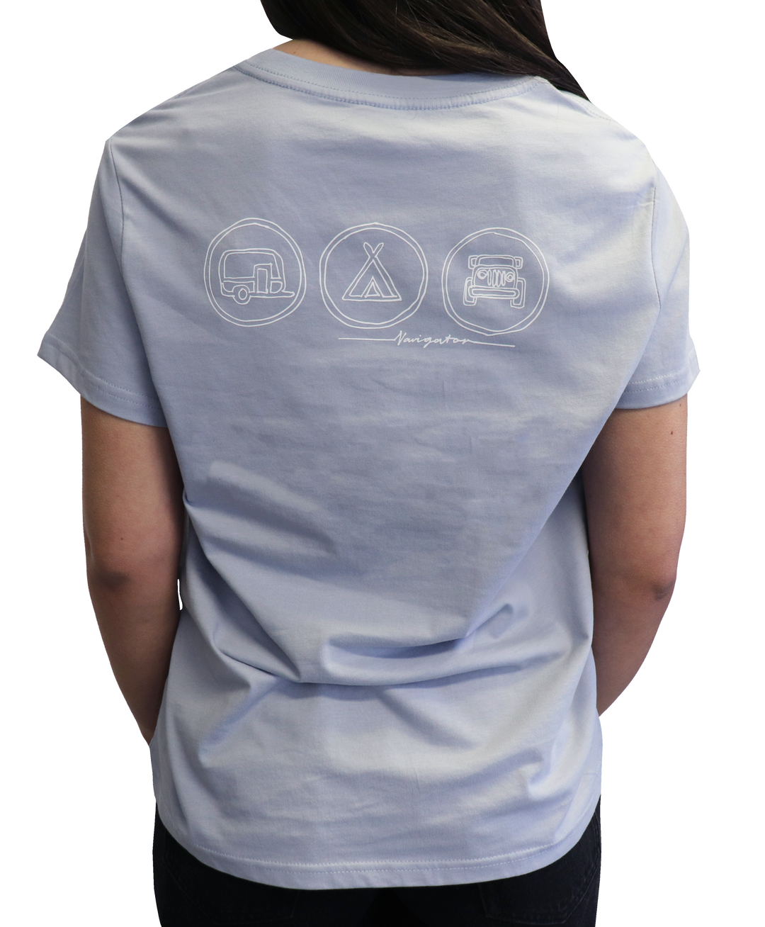 LADIES ICON TEE - POWDER