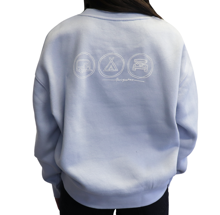 LADIES ICON SWEAT - POWDER