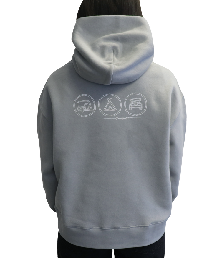 LADIES ICON HOODY - STORM