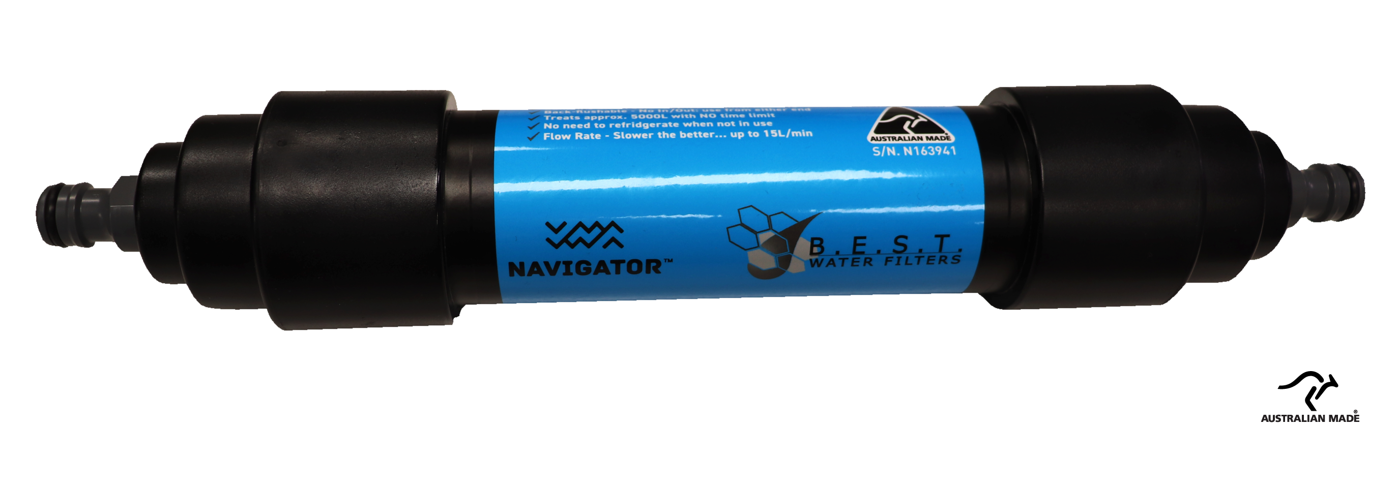 B.E.S.T. INLINE WATER FILTER – NavigatorGear