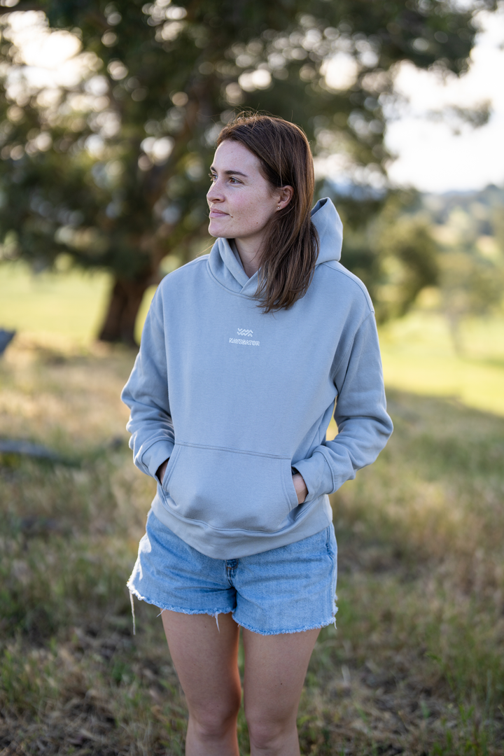 LADIES ICON HOODY - STORM