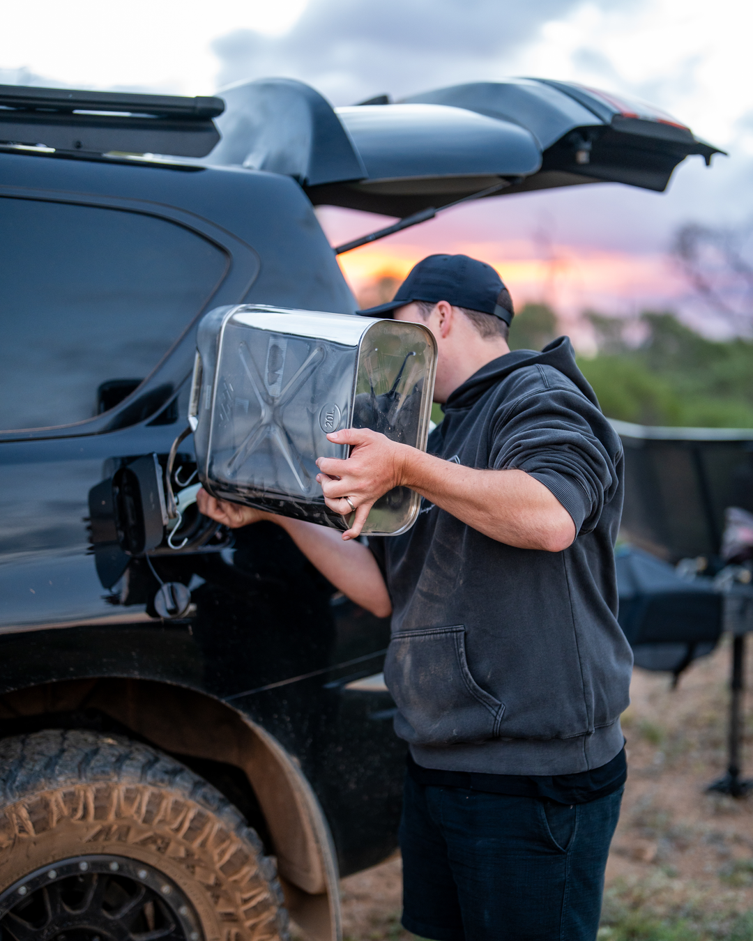20L STAINLESS STEEL JERRY CAN