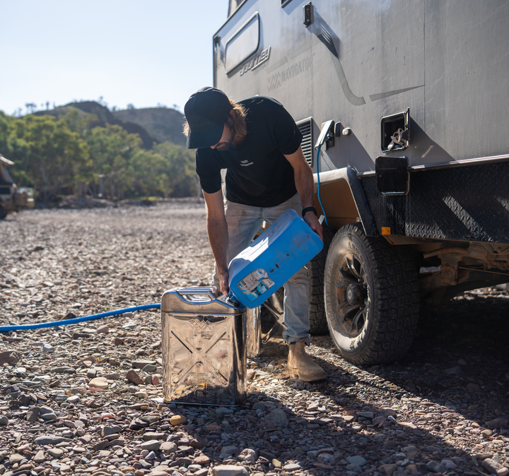 20L STAINLESS STEEL JERRY CAN