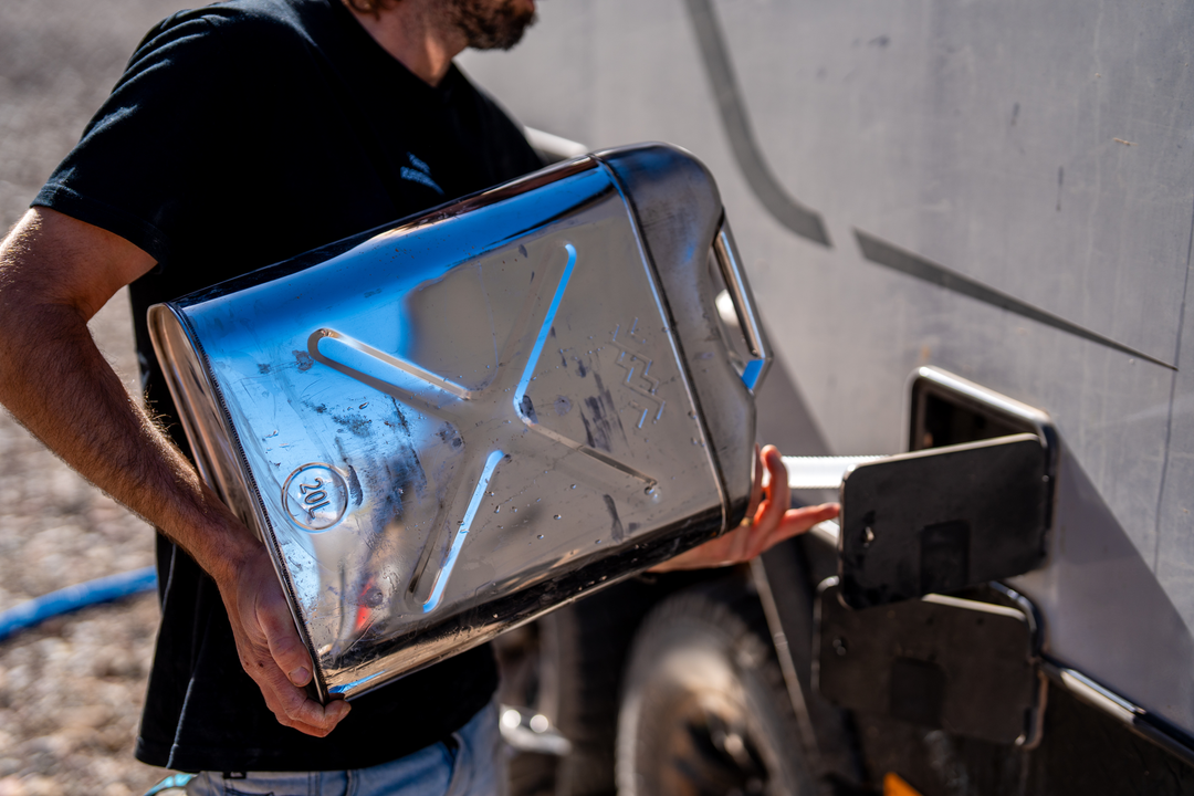 20L STAINLESS STEEL JERRY CAN