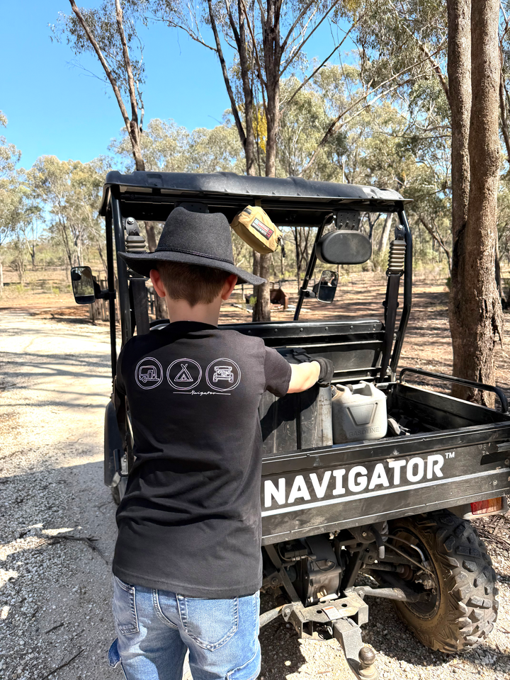 KIDS ICON TEE - BLACK