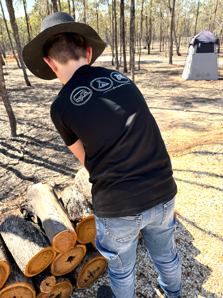 KIDS ICON TEE - BLACK