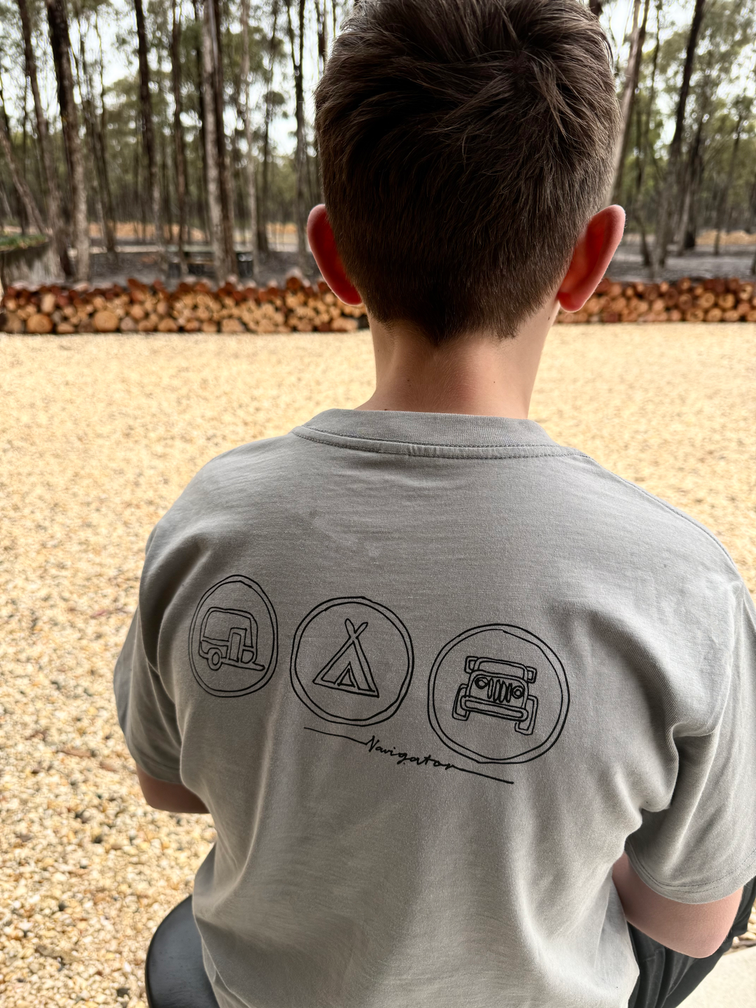 KIDS ICON TEE - STORM