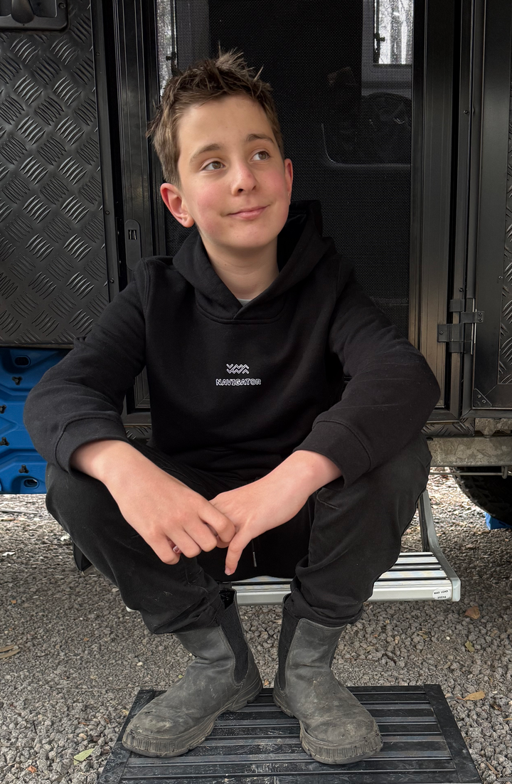 KIDS ICON HOODY - BLACK