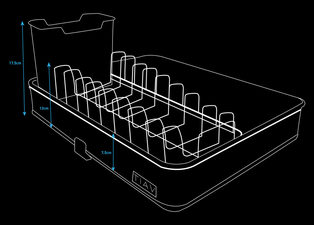 TIAV EXPANDABLE DISH RACK