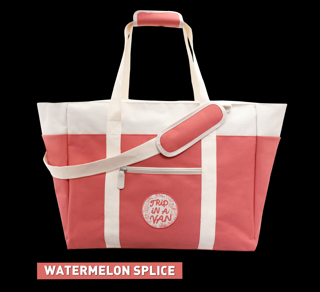 TIAV Canvas Beach Bag