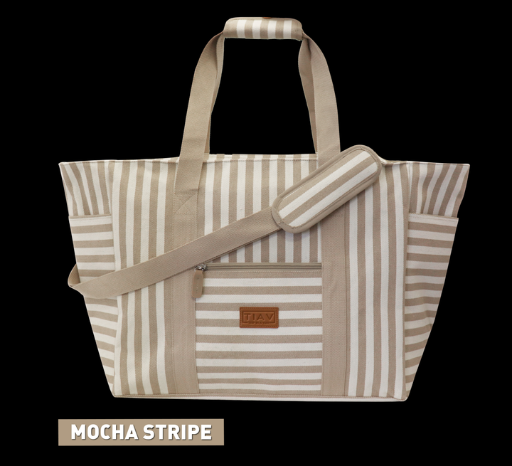 TIAV Canvas Beach Bag