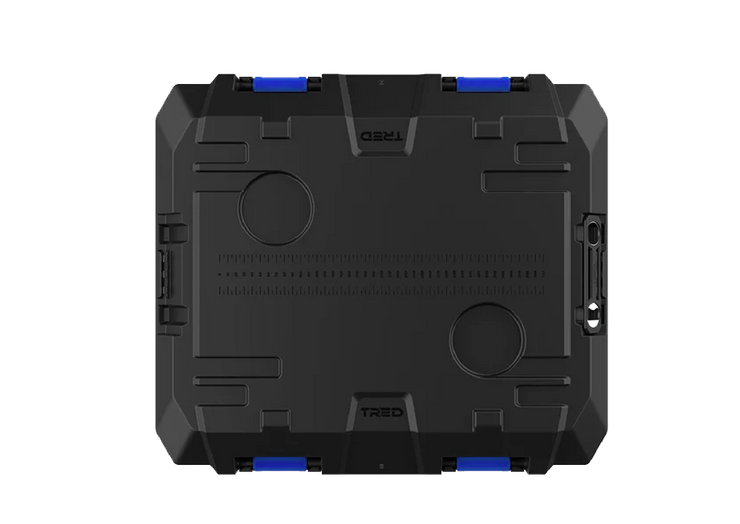 TRED Storage Box 25L - Black/Blue