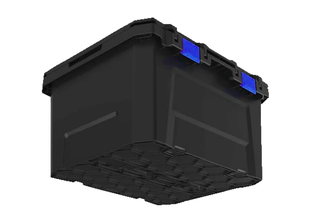 TRED Storage Box 65L - Black/Blue