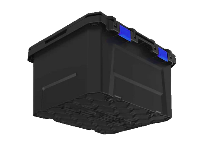 TRED Storage Box 65L - Black/Blue