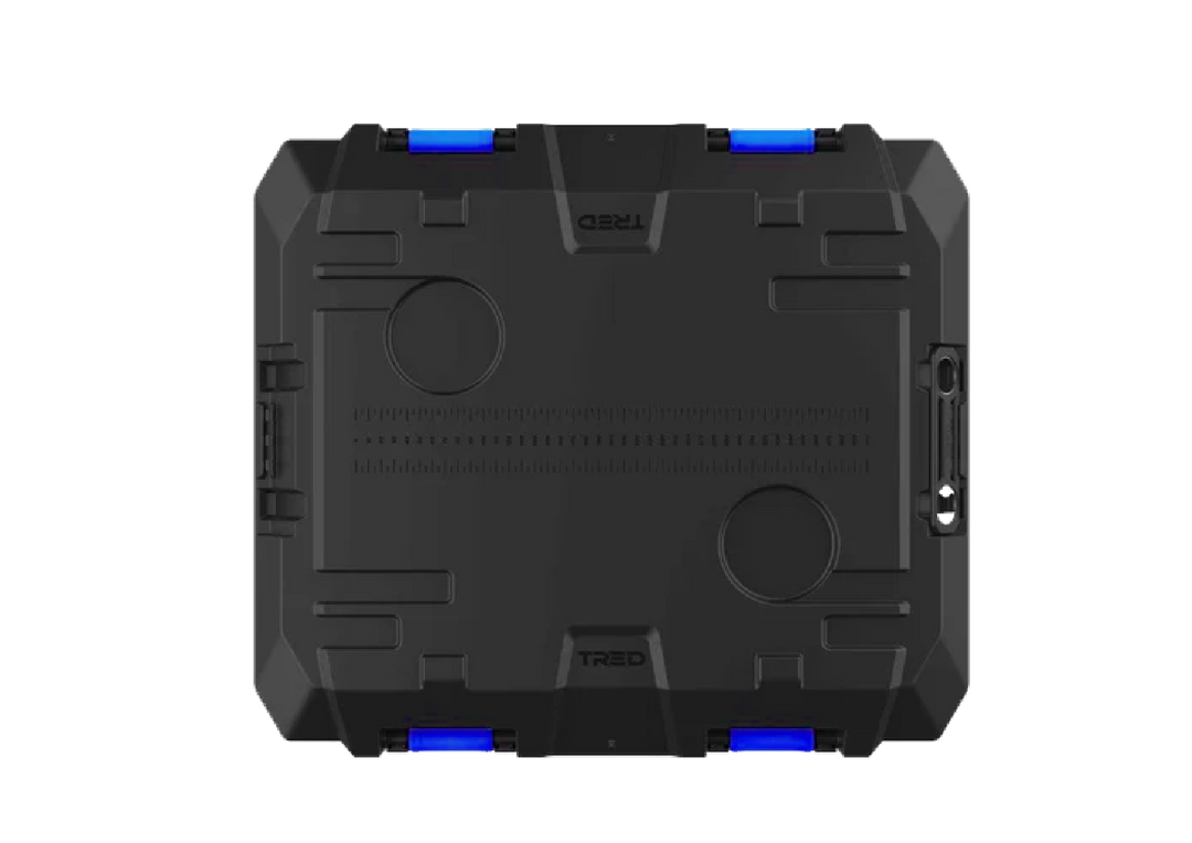 TRED Storage Box 65L - Black/Blue