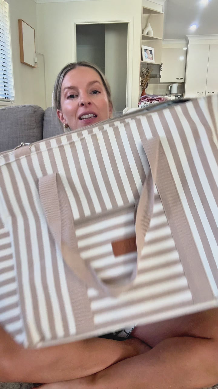 TIAV Canvas Beach Bag