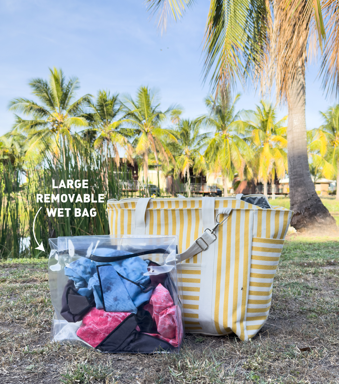 TIAV Canvas Beach Bag