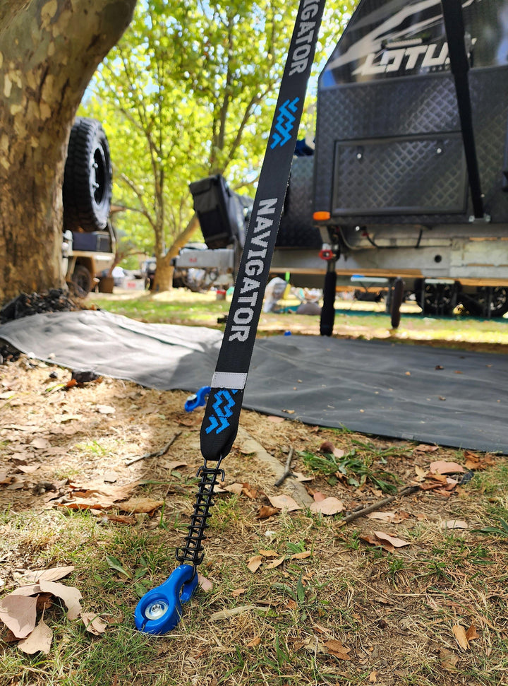 EZY ANCHOR SINGLE OUTBACK PEG - BLUE