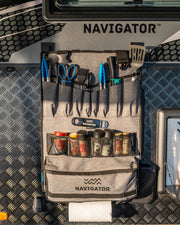 Navigator Kitchen Buddy With Adapter Straps Caravanning Camping 4WD Car  Organiser – Adventure Awaits