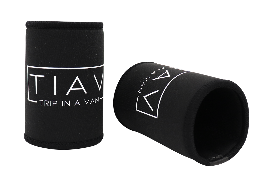 TIAV LOGO STUBBY COOLER
